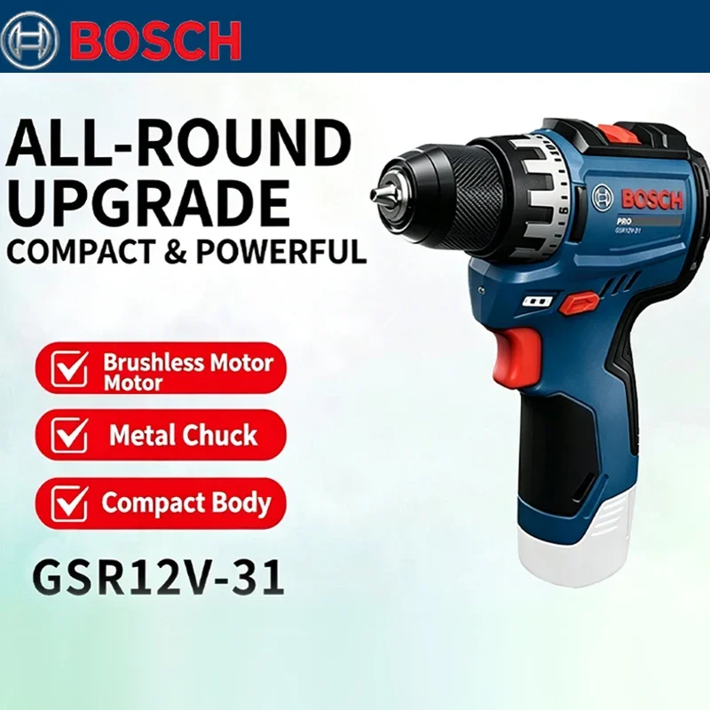 Home Appliances - Бесщеточная электрическая дрель Bosch GSR 12V-31