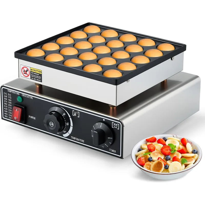 Mini Waffle Maker Machine - Коммерческая мини-машина для приготовления блинчиков на