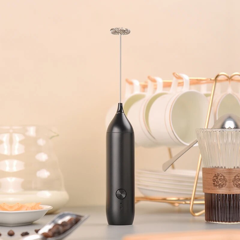 Portable Blender Usb Rechargeable - Электрический вспениватель молока, вспениватель кофе, USB-C,