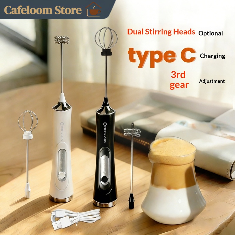 Coffee Plus – портативный элек – обзор и цена Electric Milk Frother Handheld