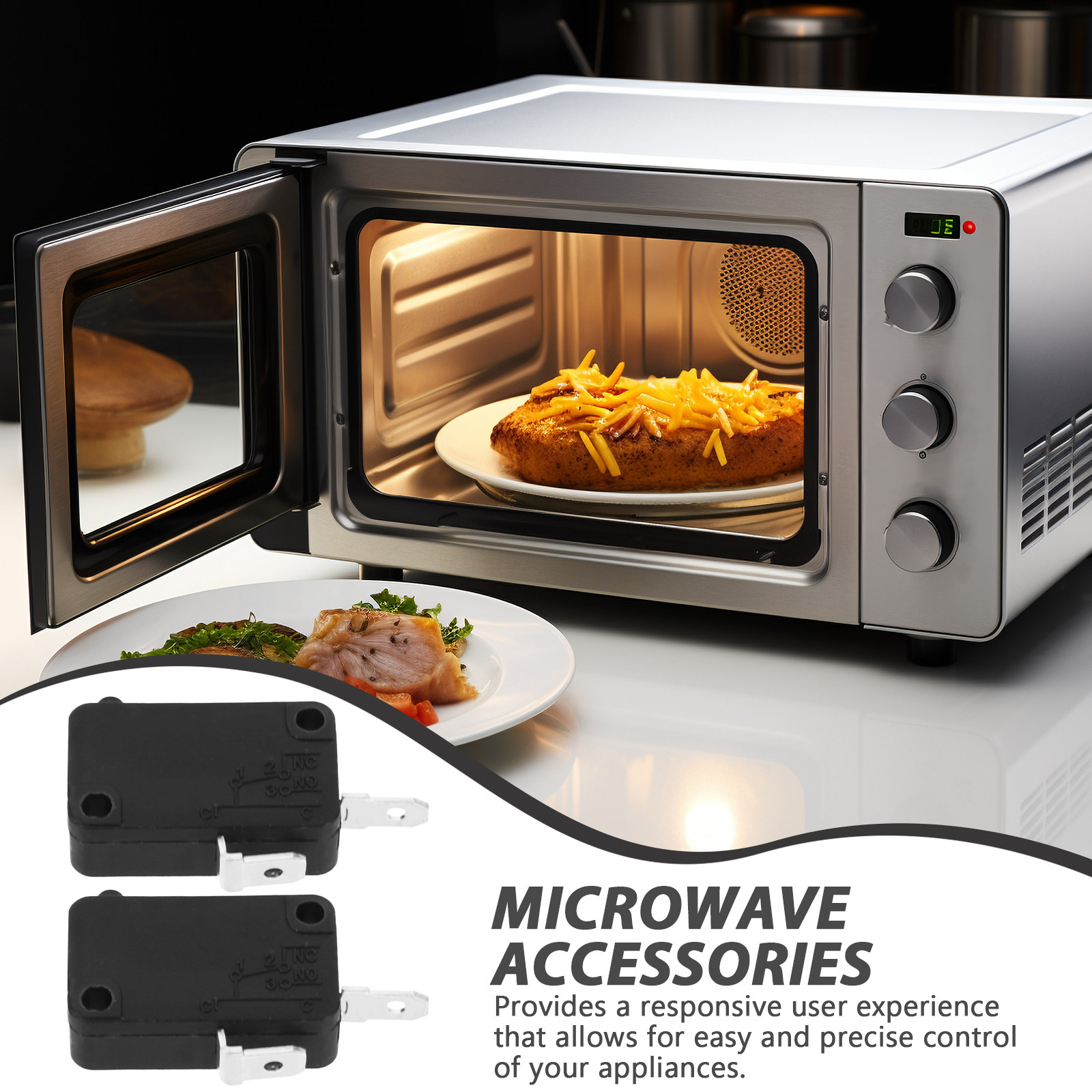 2 шт. микропереключателей с 2  – обзор и цена Home Appliances