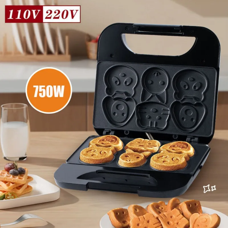 Бытовая мультиформа для выпечк – обзор и цена Mini Waffle Maker Machine